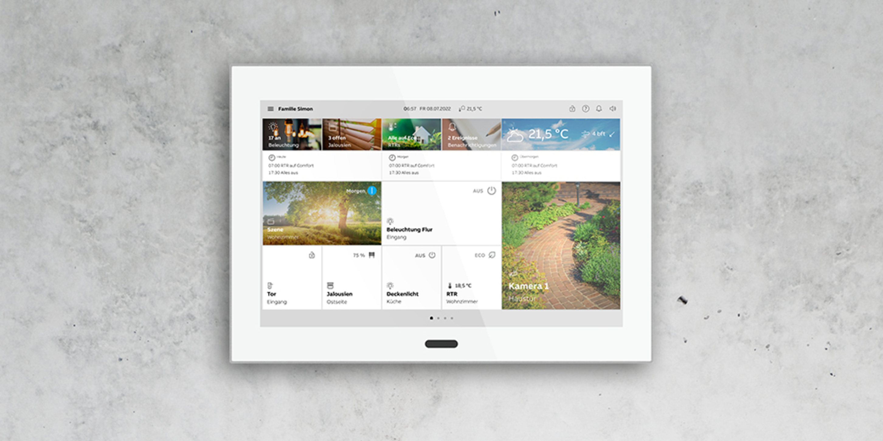 Busch-SmartTouch 10“ bei Elektro-OVA-GmbH in Dornburg-Camburg